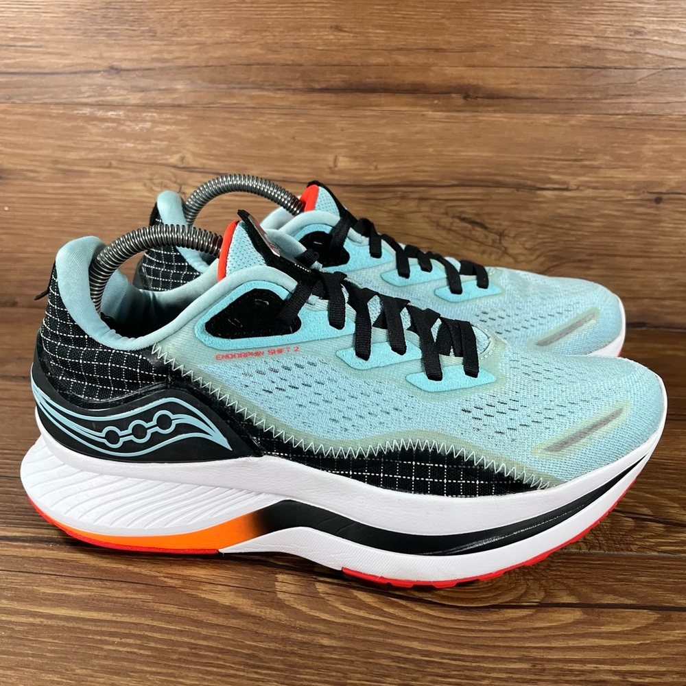 Saucony Endorphin Shift 2 Blue Running Shoes Women’s Size 9 Athletic Sneakers